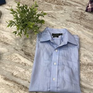 {Ralph Lauren} light blue dress shirt